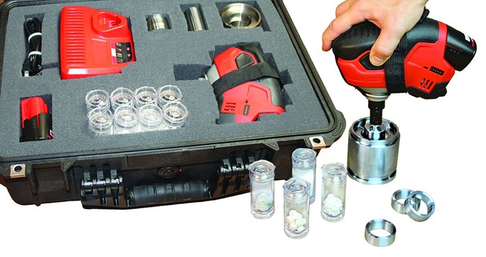 Kit Moedor/Pulverizador de amostras Chemplex